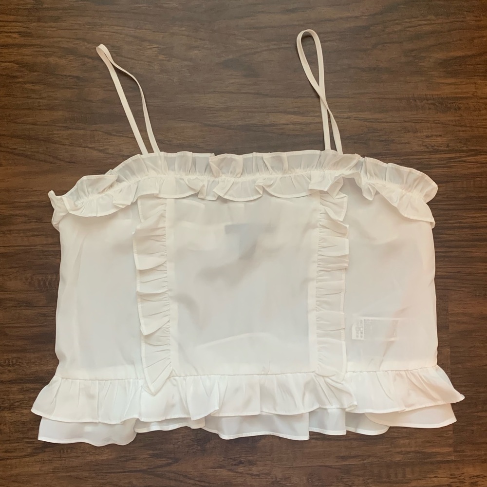 Ruffled Tank Top